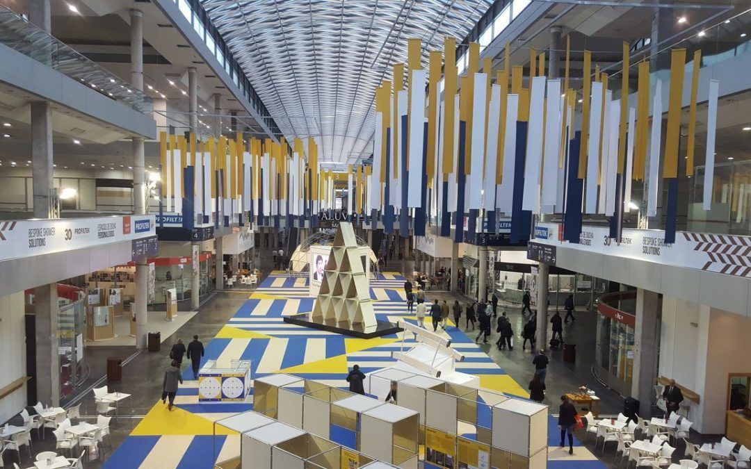 Azulejos Rainero visita CEVISAMA 2019 para conocer las últimas novedades del sector.